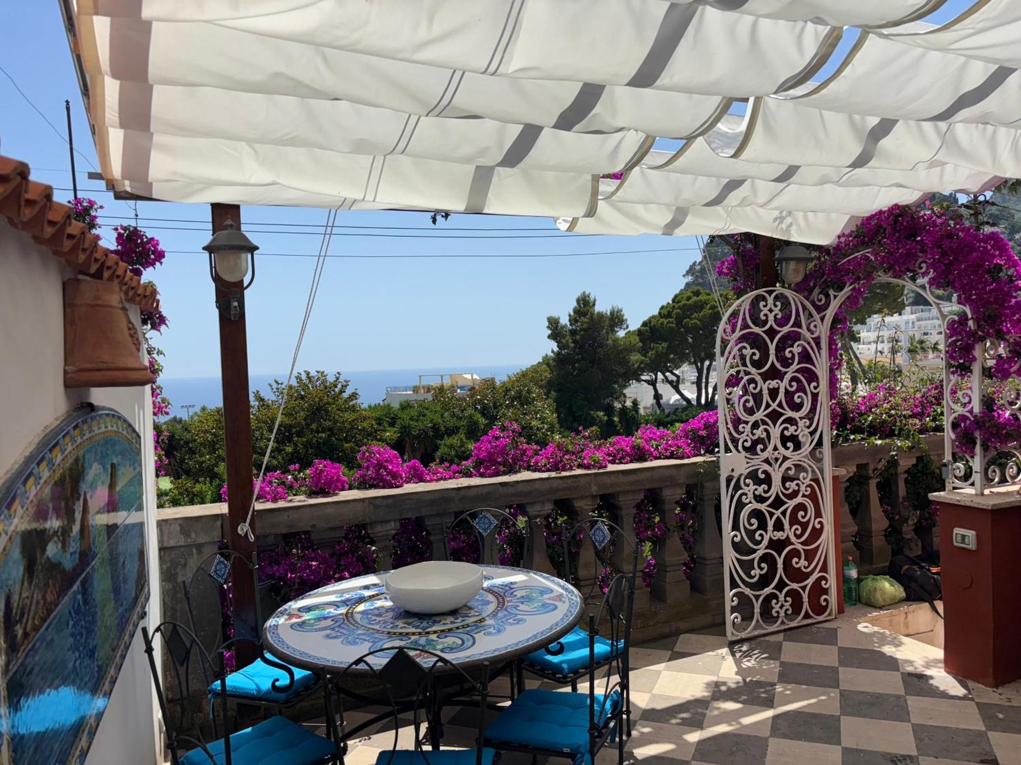 Luxury House In Pompeiana Via Camerelle Con Terrazza Vista Mare * Capri
